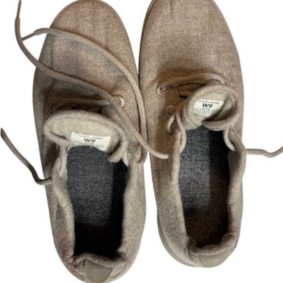 Allbirds Wool Runners Size 9 Women’s Beige Wool Running Shoes Low Top Lace Up - Picture 13 of 15